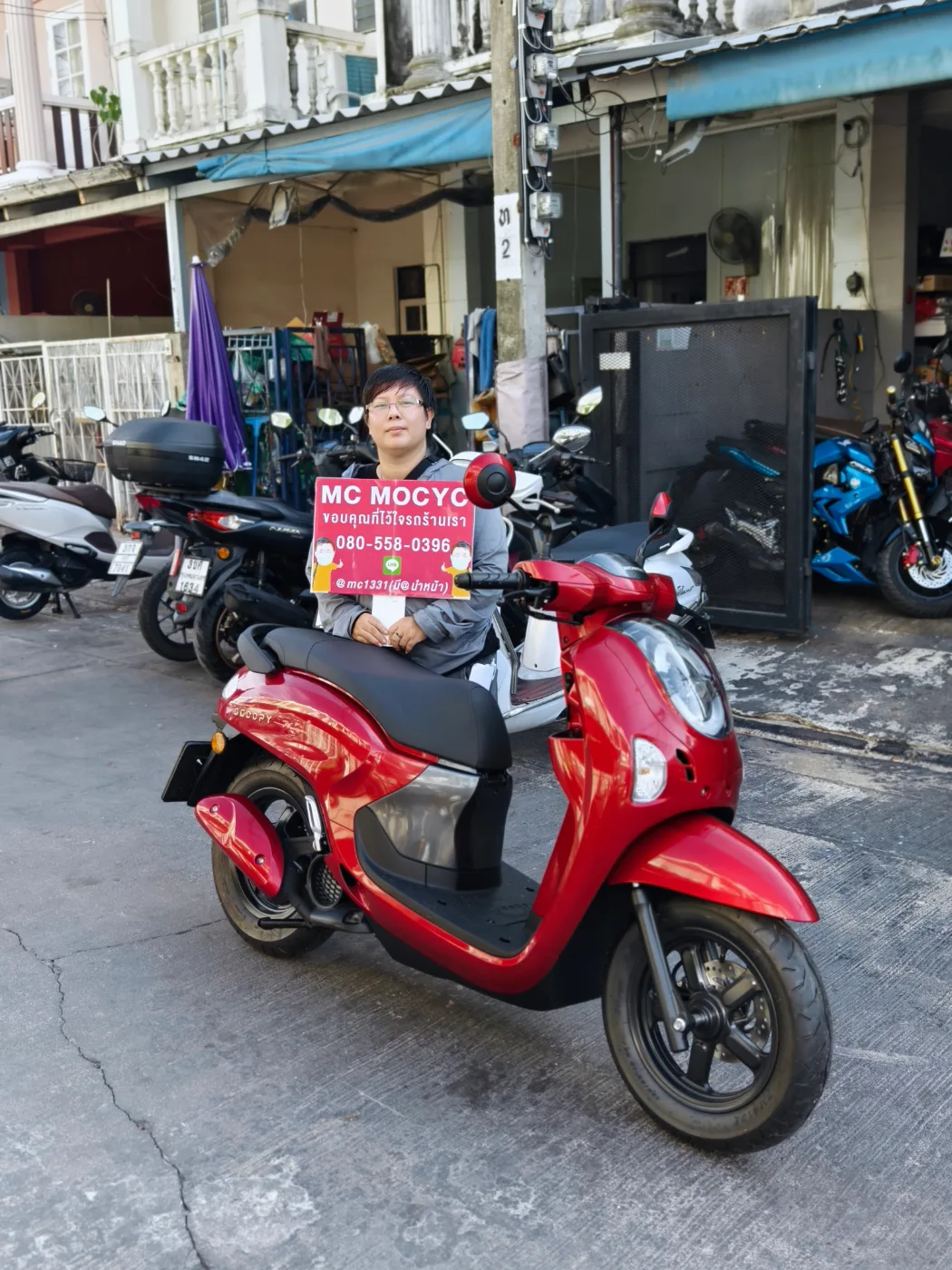 ลูกค้ารับรถที่ร้าน MC MOCYC รูปที่ 35