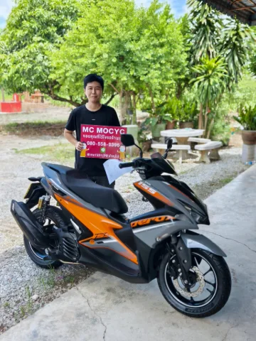 ลูกค้ารับรถที่ร้าน MC MOCYC