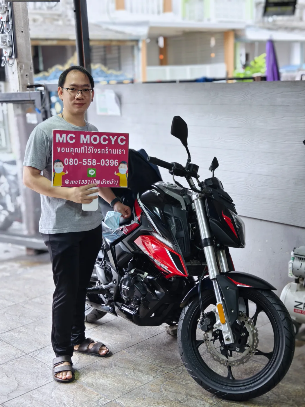ลูกค้ารับรถที่ร้าน MC MOCYC รูปที่ 19